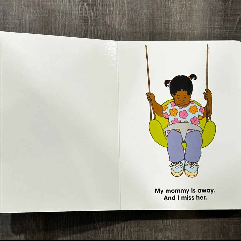 💞 Over There Mommy Edition Board Book About Military Moms